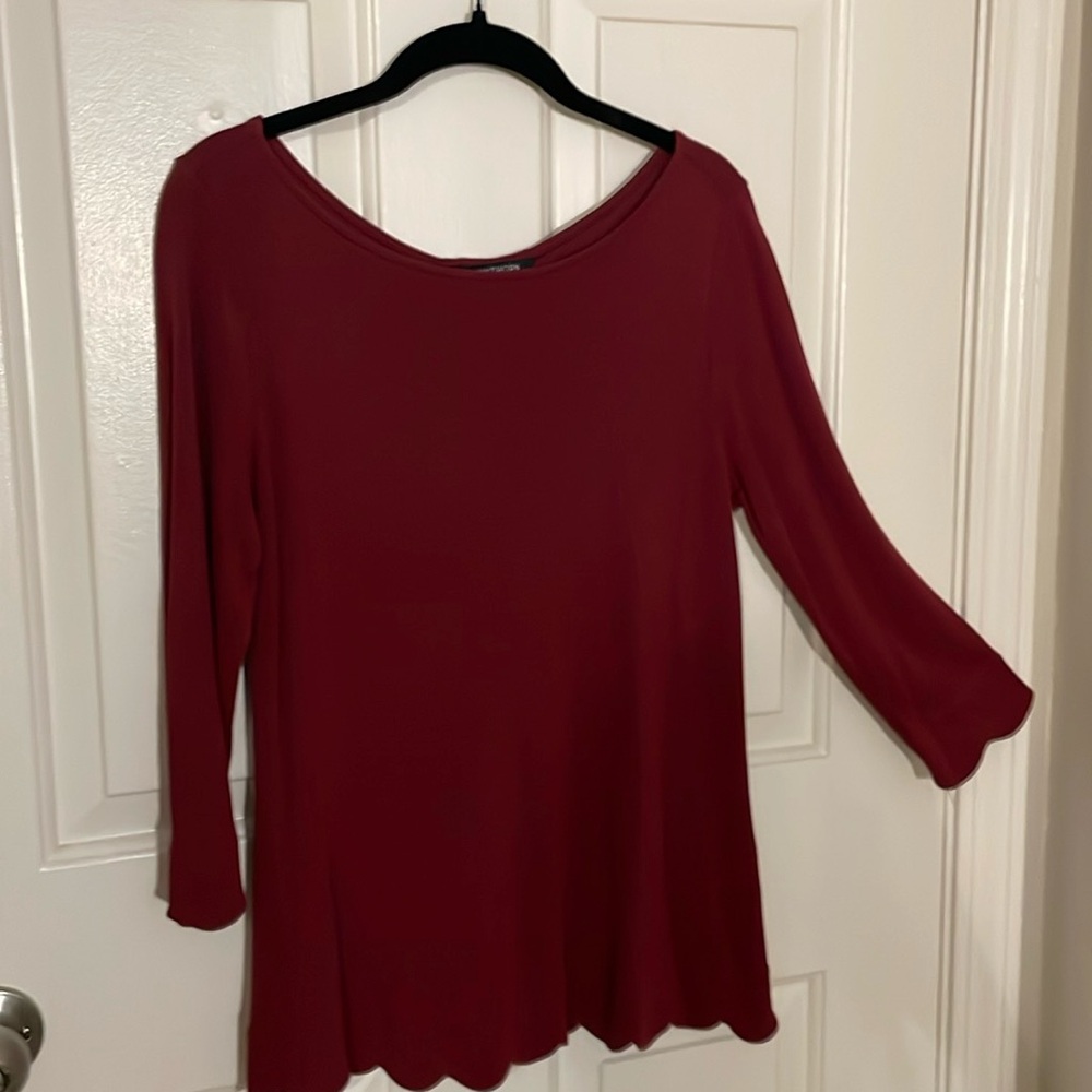 Knit blouse